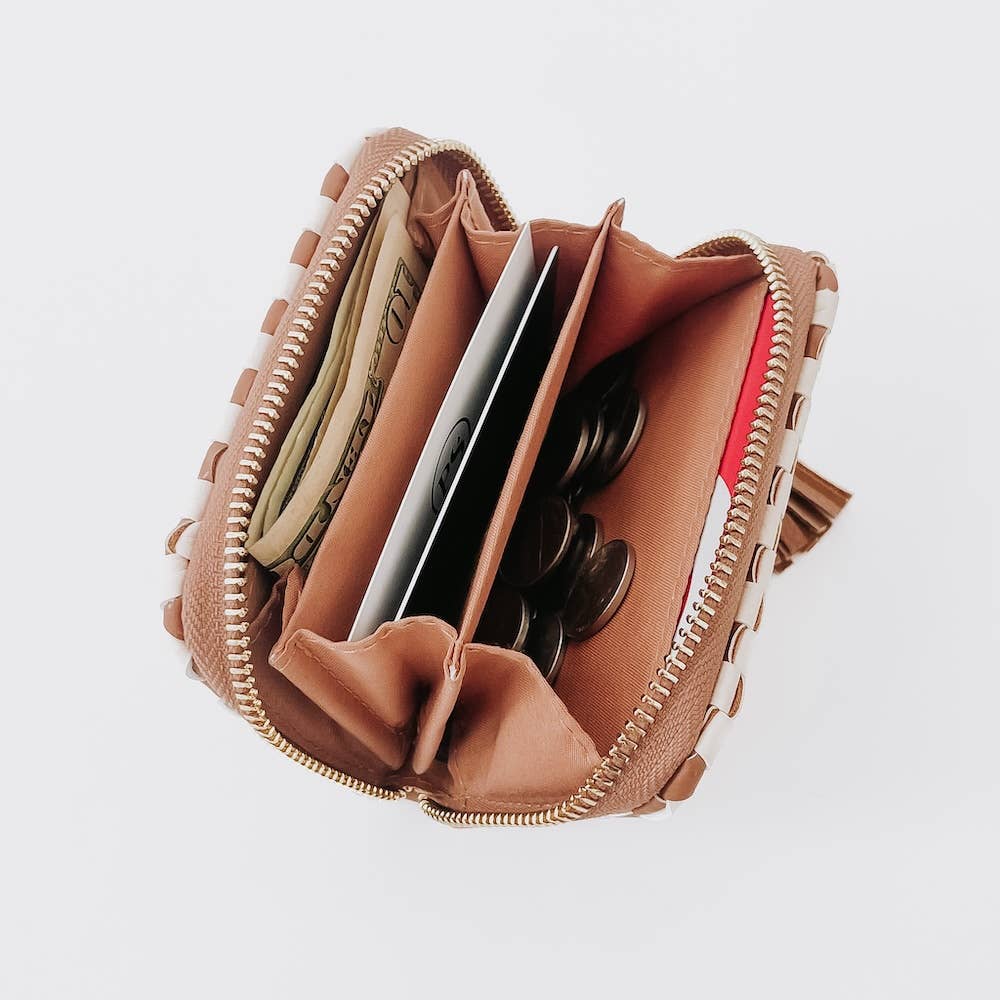 Wynona Woven Wallet - Purpose + Passion Boutique
