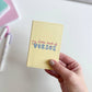 Yellow Little Book of Verses Journal - Purpose + Passion Boutique