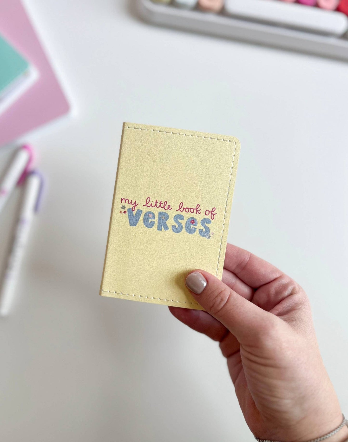 Yellow Little Book of Verses Journal - Purpose + Passion Boutique