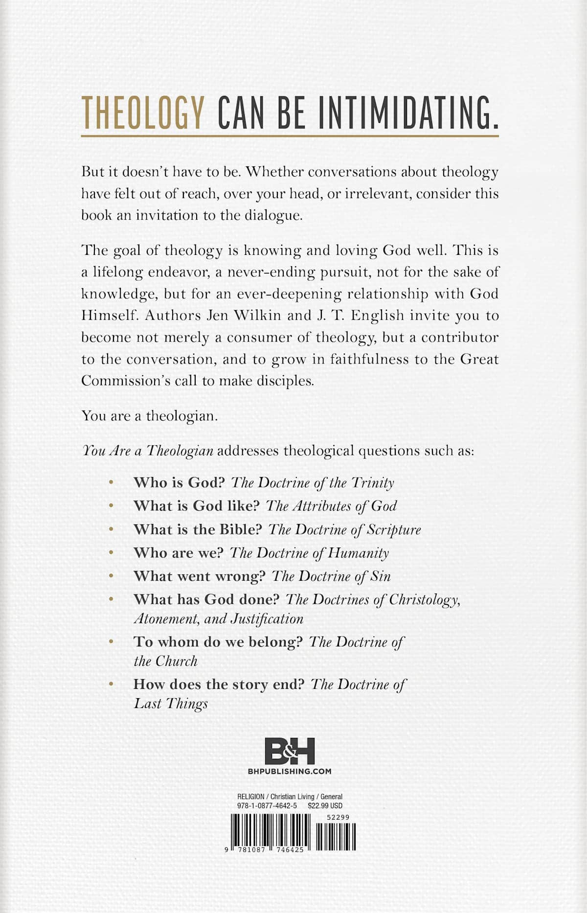 You Are a Theologian - Purpose + Passion Boutique