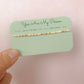 You Are My Person Morse Code Bracelet - Purpose + Passion Boutique