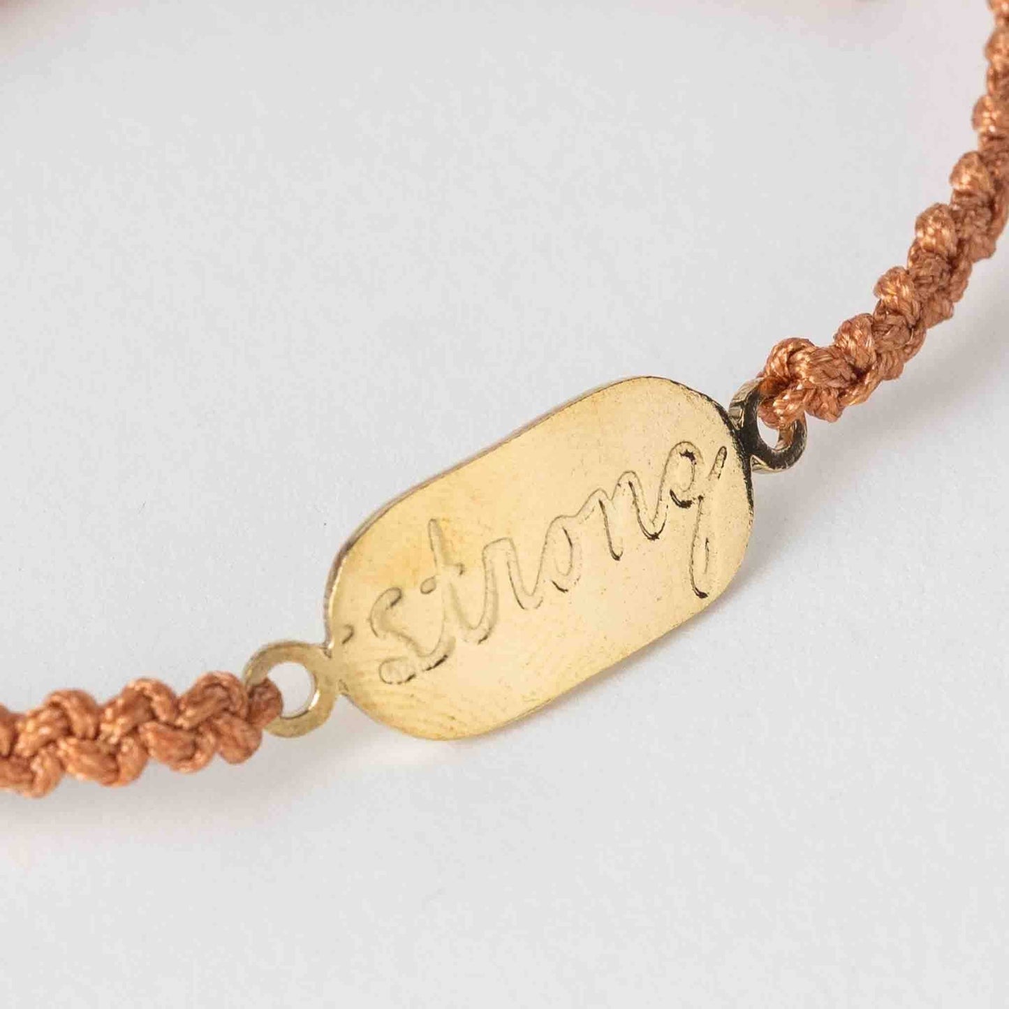 You Are Strong Affirmation Bracelet - Purpose + Passion Boutique