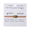 You Are Strong Affirmation Bracelet - Purpose + Passion Boutique