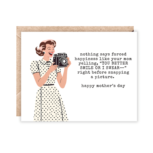 You Better Smile - Mother's Day Card - Purpose + Passion Boutique