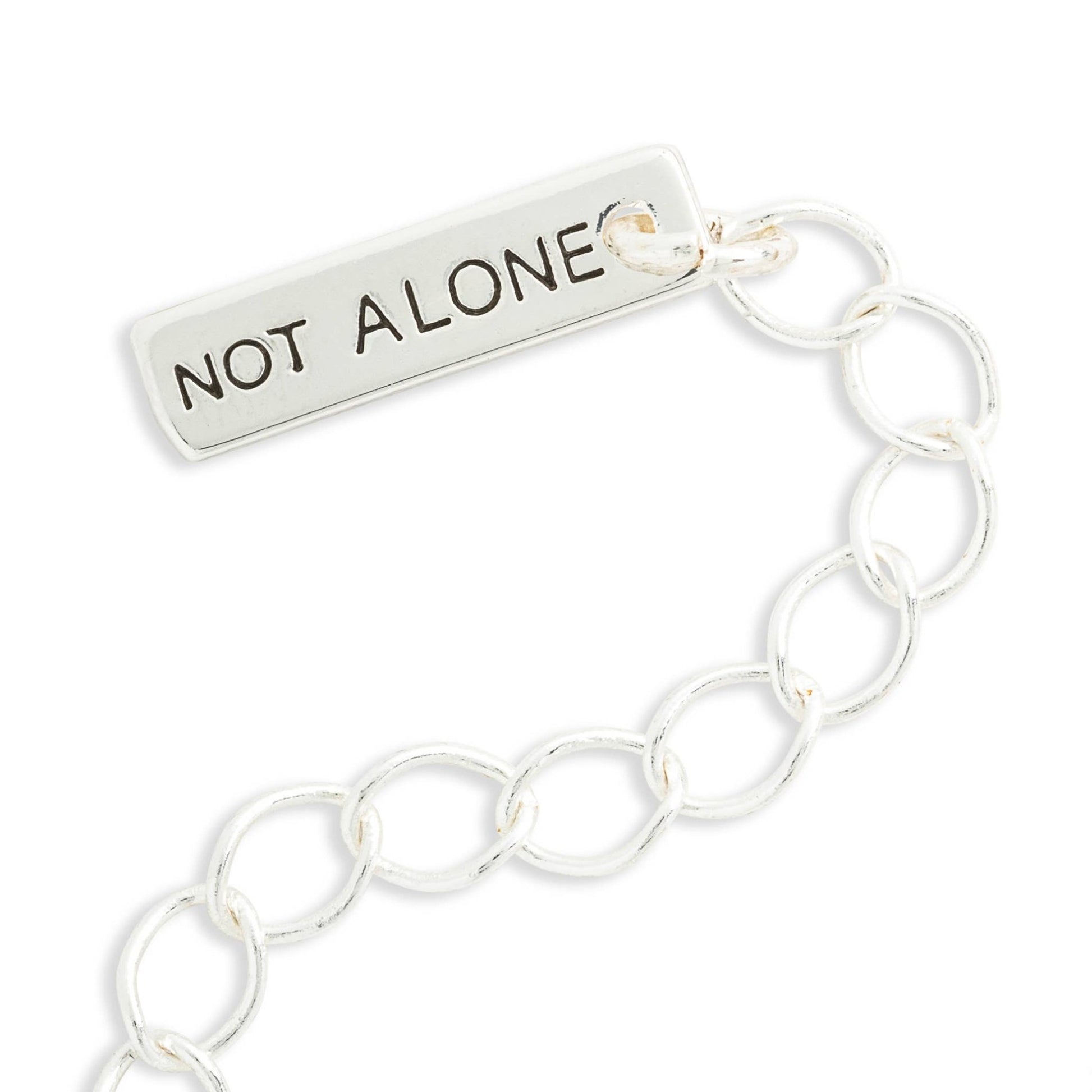 You're Not Alone Morse Code Necklace - Purpose + Passion Boutique