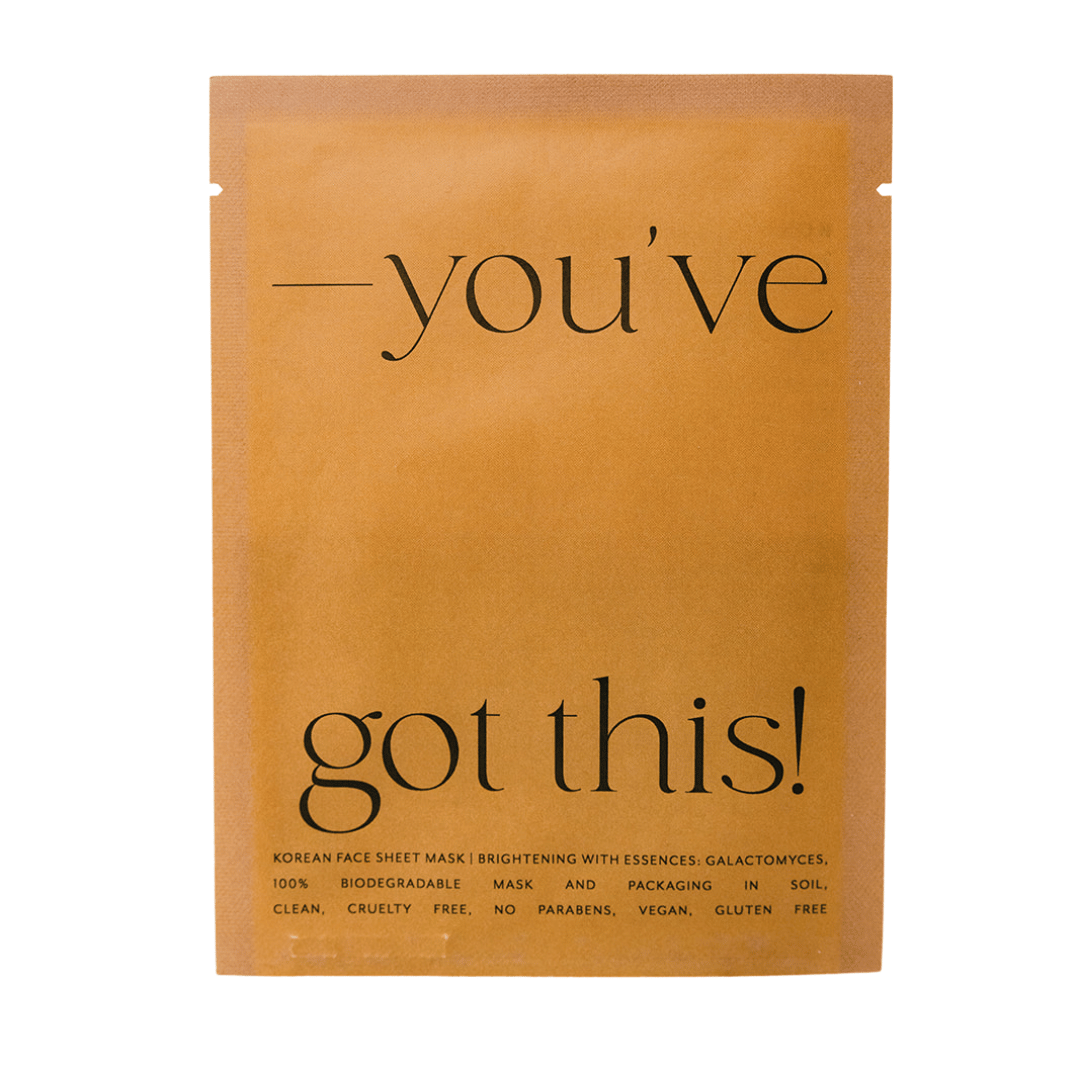 You've Got This Korean Sheet Face Mask - Purpose + Passion Boutique