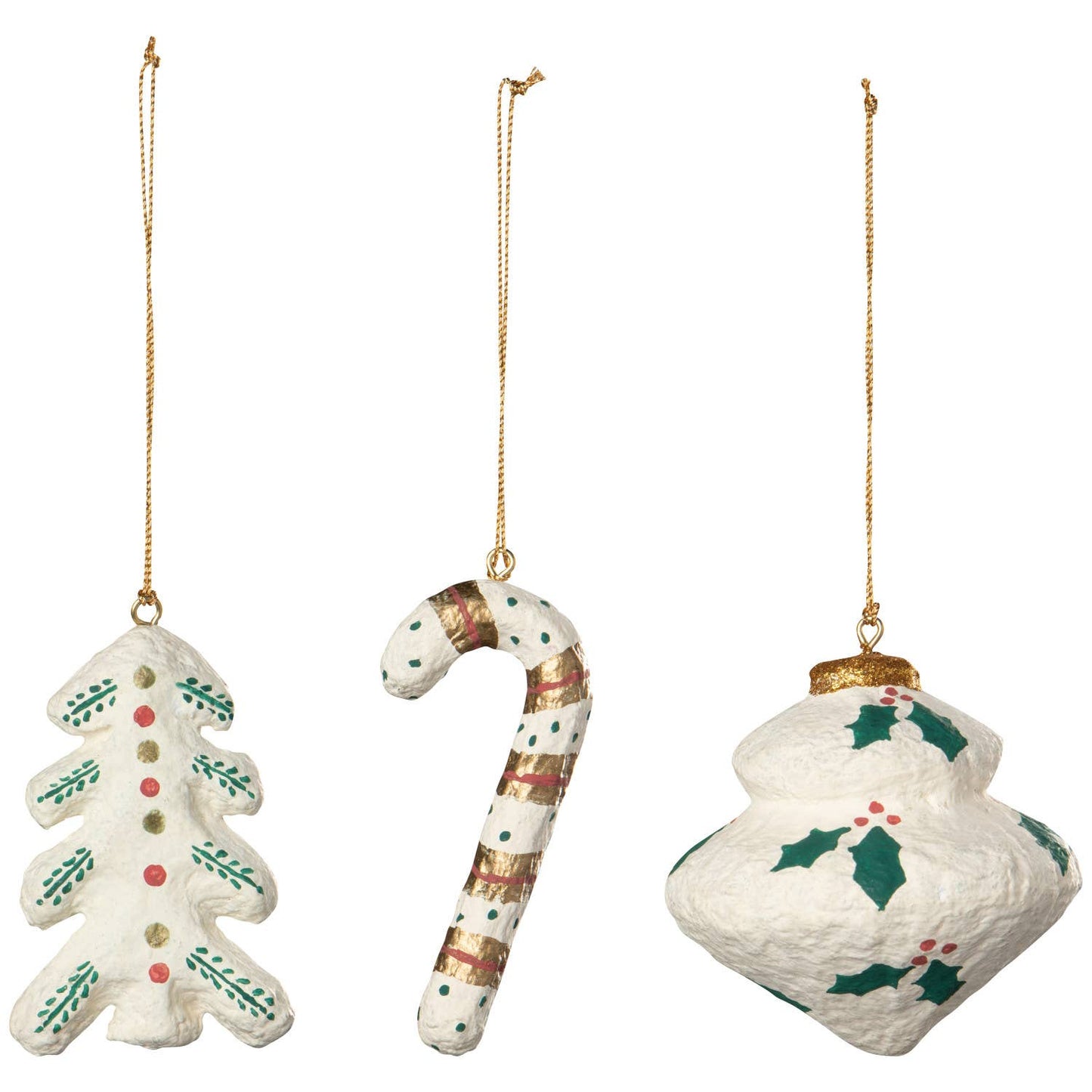 Yuletide Mache Christmas Ornament - Purpose + Passion Boutique