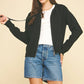 Zip Up Hoodie Cardigan Sweater - Purpose + Passion Boutique