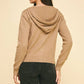 Zip Up Hoodie Cardigan Sweater - Purpose + Passion Boutique