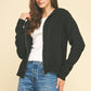 Zip Up Hoodie Cardigan Sweater - Purpose + Passion Boutique