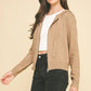 Zip Up Hoodie Cardigan Sweater - Purpose + Passion Boutique