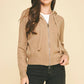 Zip Up Hoodie Cardigan Sweater - Purpose + Passion Boutique