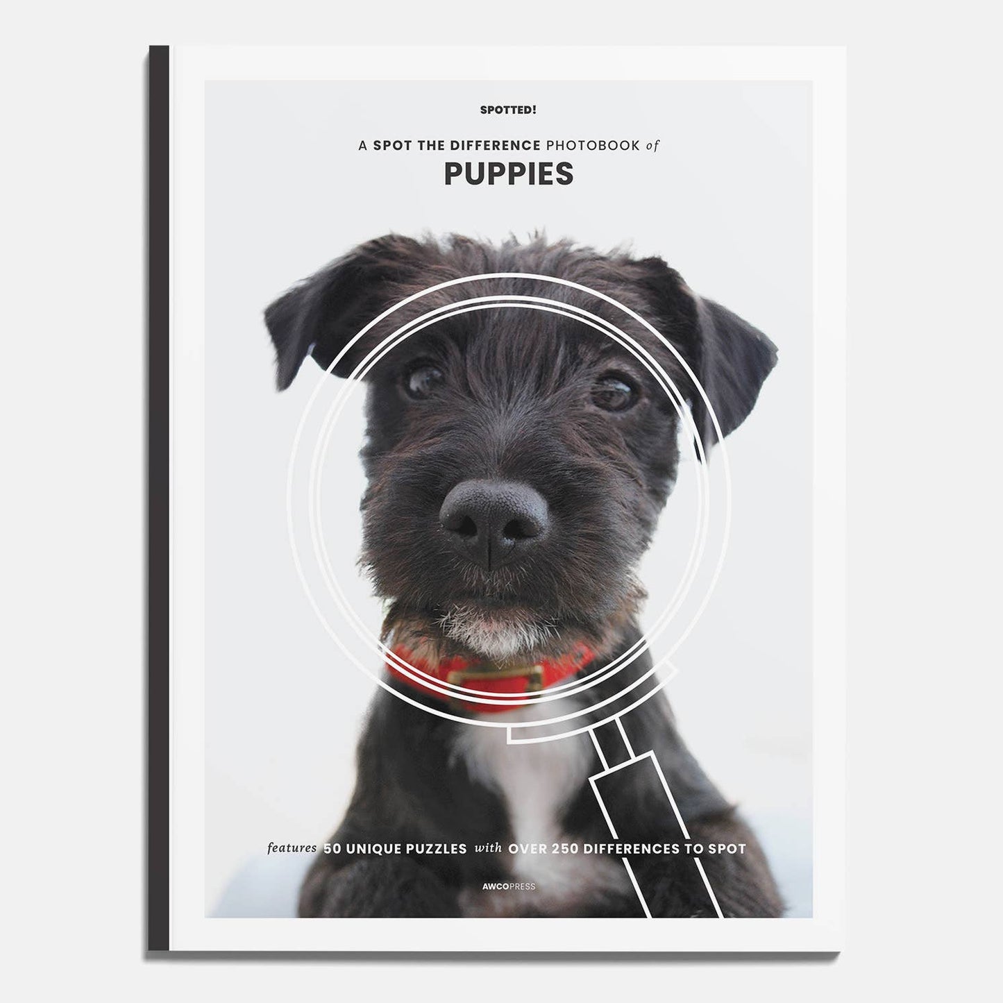 Puppies Spot the Difference Puzzles, I Spy Activity Book