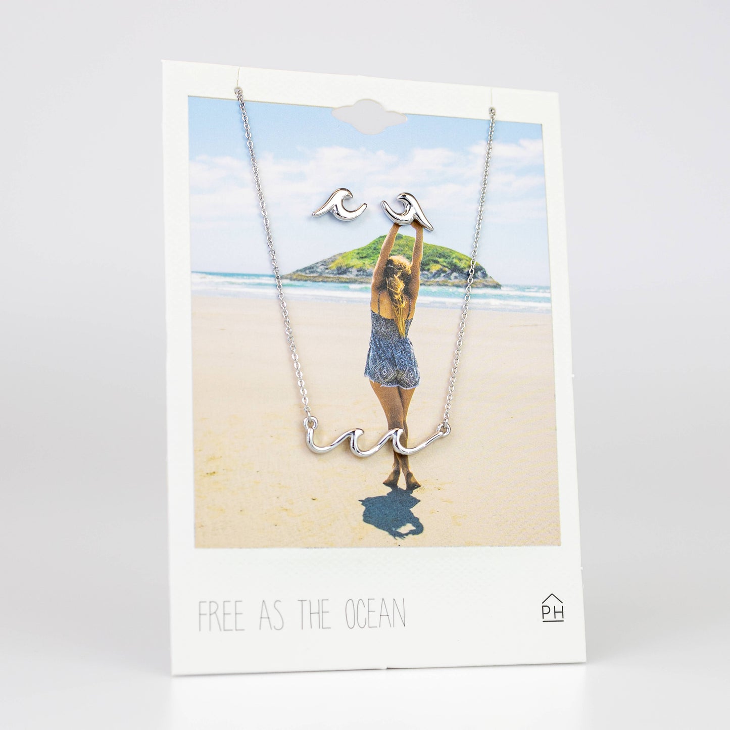 Free as the Ocean Sentiment Card