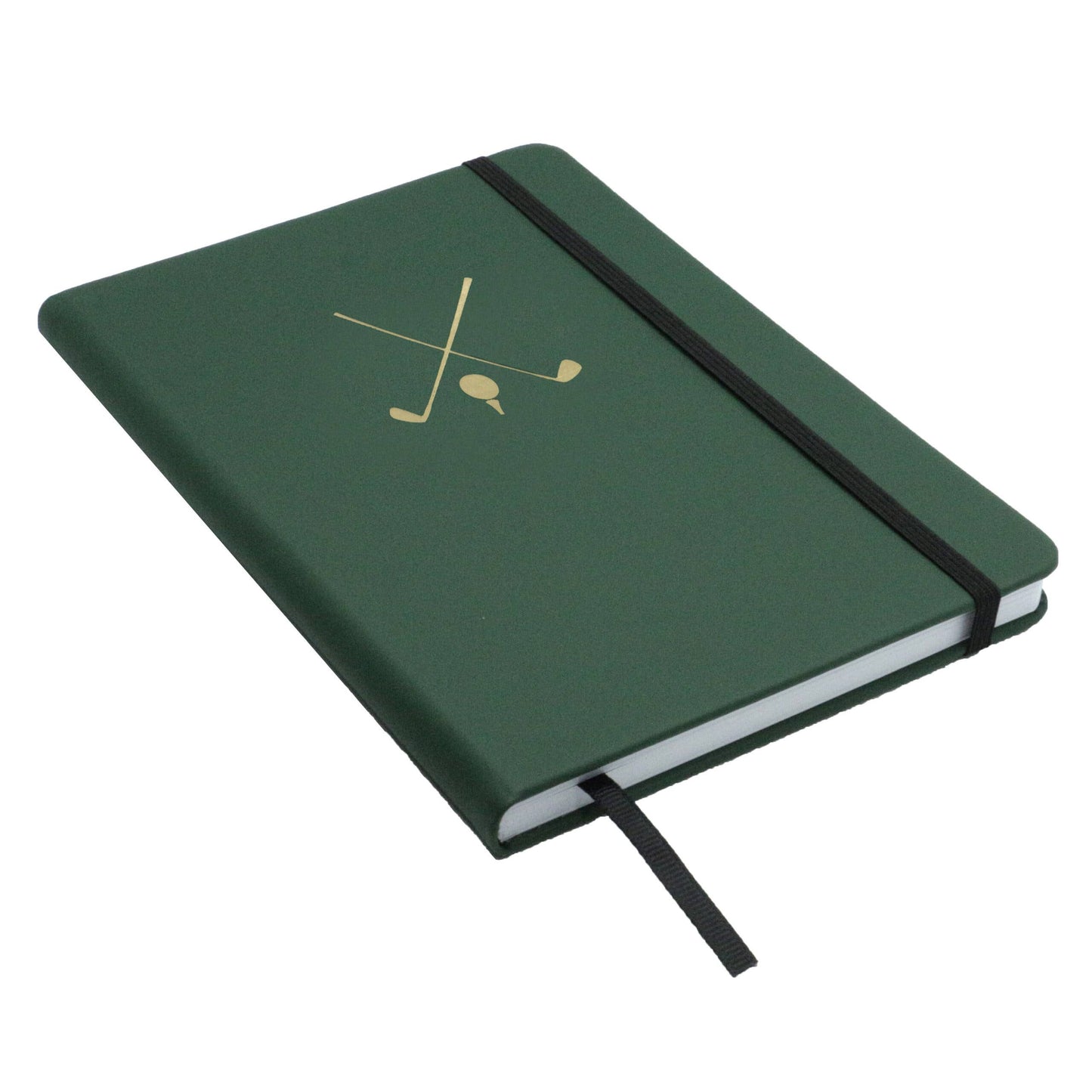 Golf Embossed Lined A5 Notebook
