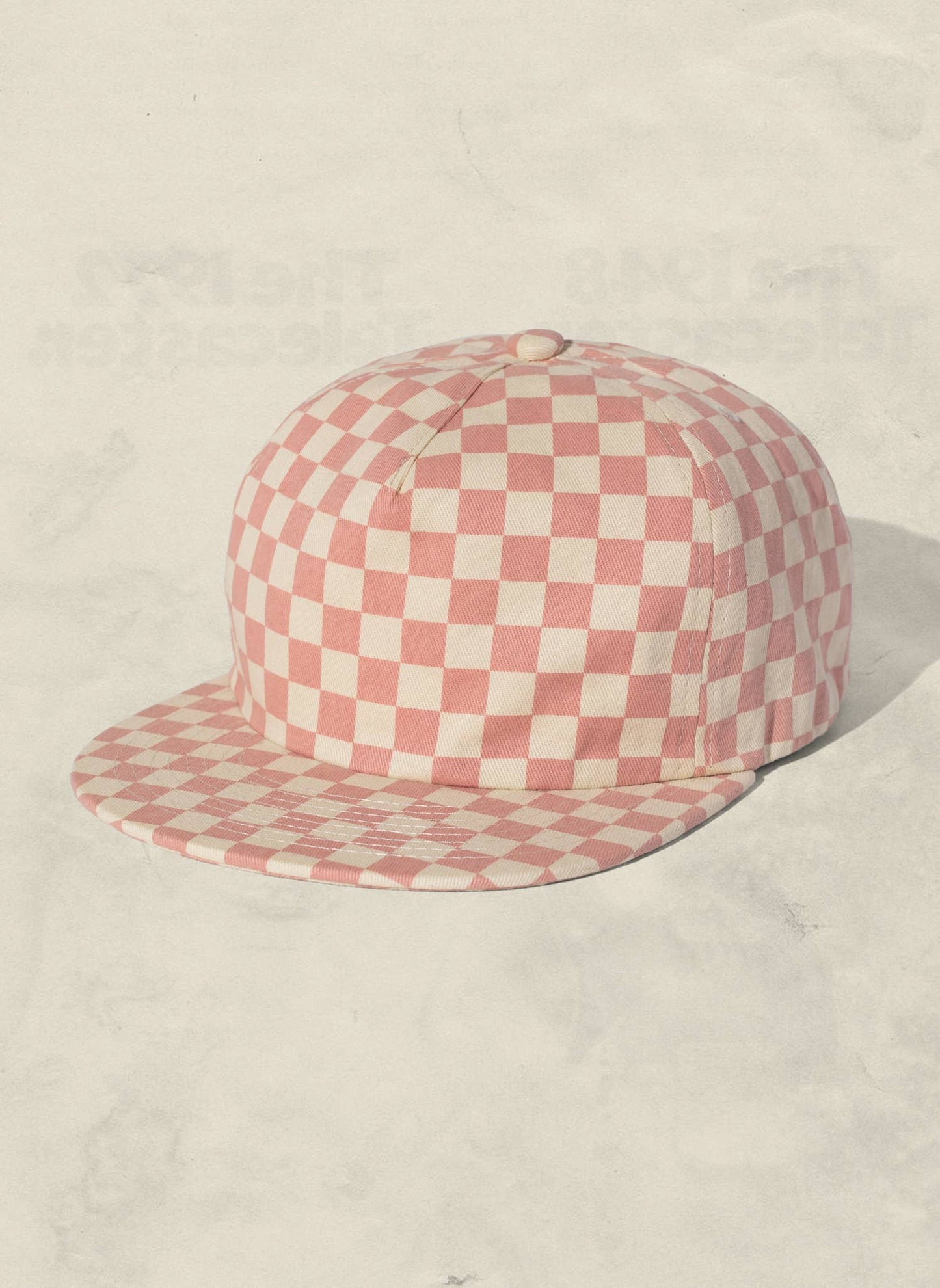 Blush Checkerboard Field Trip Hat