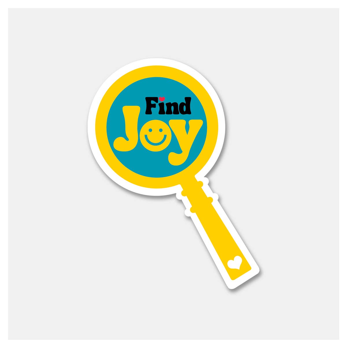 Joy Magnifier Sticker