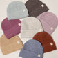 Soft Basic Ribbed Knit Cuff Beanie Hat