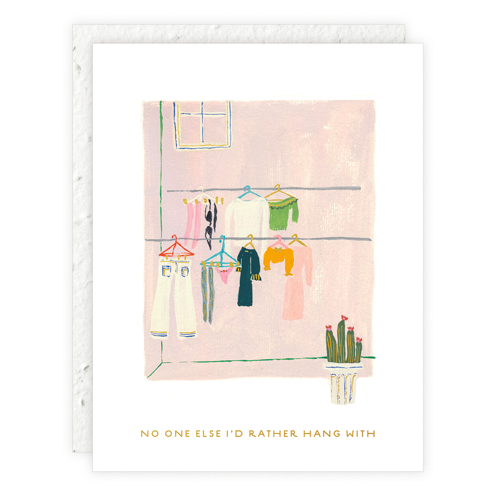 Laundry Day Card