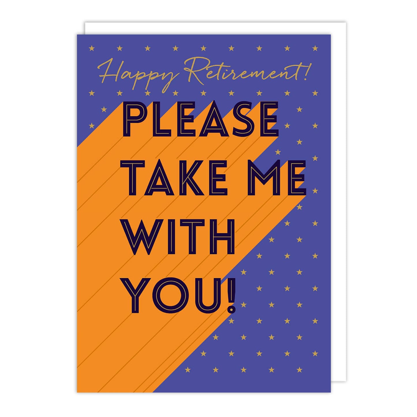 Take Me with You Retirement Card