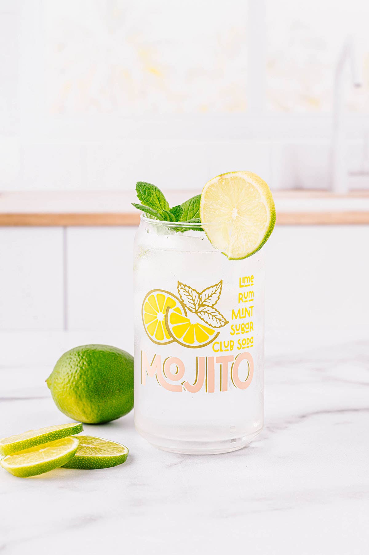 Mojito Cocktail Glass Can