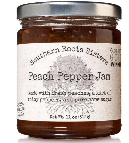 Peach Pepper Jam 11oz - Purpose + Passion Boutique