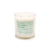 Sea Mist + Freesia Glass Tumbler Soy Candle - Purpose + Passion Boutique